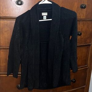 Motherhood Maternity Black Open-Front Cardigan